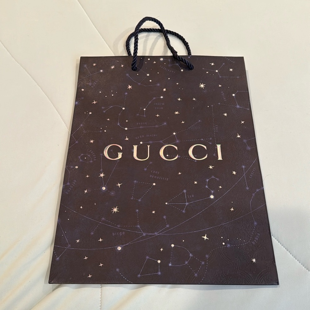 Gucci shopping bag special edition